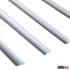 Volkswagen Golf Window Trim - Omac - S.Steel - Brushed Silver - 2013